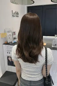 【アディクシー透明感カラー🩶🫧】カット+アディクシーカラー+ベースTr