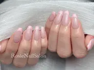 モデル練習 フレンチネイル