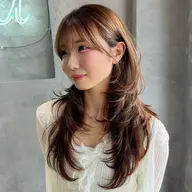 【透明感を出したいあなたに✨】ブリーチ無しダブルカラー+似合わせカット+髪質改善TR