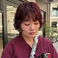【カウンセリング動画を撮らせて頂ける方限定】カット+ケアパーマ