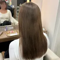 ブリーチなしダブルカラー＋オージュア4ステップトリートメント