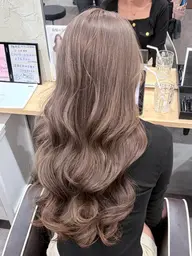 透明感抜群✨️ブリーチありダブルカラー