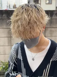 【2回目の方限定】🔷メンズカット+ケアブリーチカラー🔷