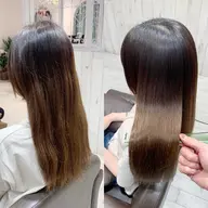 こだわりの髪質改善ストレート メンテナンスカット付き