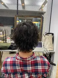 メンズ限定カット+パーマ