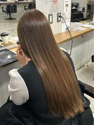 髪質改善カラー+Aujuaケアマスク