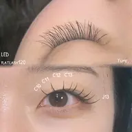 LEDフラットラッシュ120本(オフなし✨️)