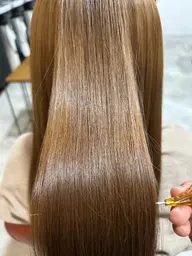 全頭+SP ☀️🌼 全体のカラーを整えて自然でまとまりのある仕上がりに🌿 髪色をきれいにリセットしたい方に◎