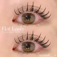【マツエク】🤍フラットラッシュ140本|愛されEYE♡