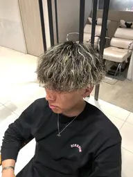 カット➕特殊パーマ➕ハイライト➕トリートメント