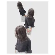 【ブリーチなし】カラー+カット+TOKIOトリートメント💇♀️仕上がり胸上
