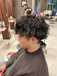 メンズカット+パーマ10990