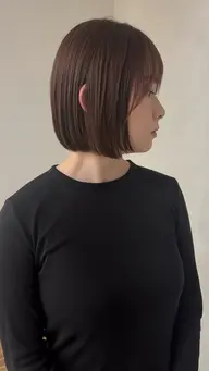 レディースボブカット(受付時間17:00〜18:00)