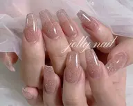 チップ長さ出し＊マグネット/フラッシュ／パールネイル¥9980