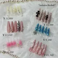 スカルプ(長さだし)定額デザイン6種