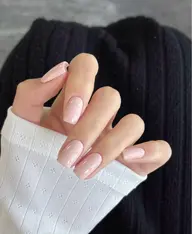 可愛いワンカラーネイル