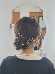 【9:00〜10:00】ヘアセット
