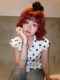 pia 透明感カラー🫧milbonトリートメント