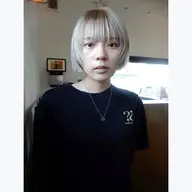 《透明感を出したい方❗️》☪️カット➕ダブルカラー(ブリーチカラー)
