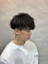 ⛓️新規モデル限定⛓️メンズカット+ニュアンストレンドパーマ ミニモ学割/韓国