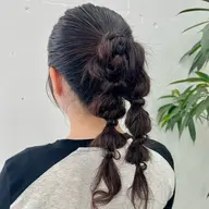 【ヘアアレンジ】推し活・結婚式に🎶🎀🫧