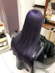 【酸性ストレート】カット+酸性ストレートのメニューになります💫