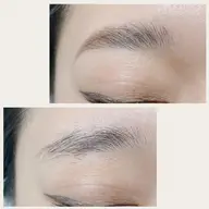 １回目HBL(眉毛の毛流れを整えるパーマ)眉毛wax