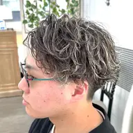 【他の人と被らないスタイル👑】ホワイトメッシュ