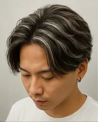 【メンズ限定】メンズカット+ハイライト