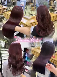 【1番人気✨】ブリーチなしWColor+Treatment 🎀 透明感たっぷりで柔らかいカラーが大人気です💕