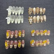 デザイン済みチップ装着🩵🌻