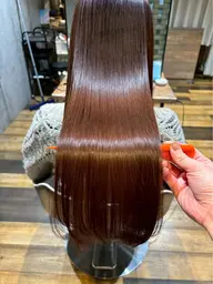 グレーカラー(白髪染め)全頭+ミニヘッドスパ💆🏻♀️