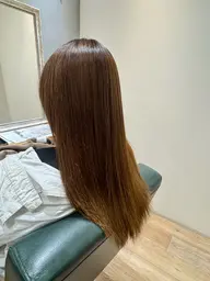 似合わせカット+透明感ワンカラー