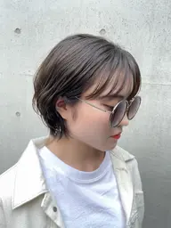 似合わせ大人ショート+カラー+トリートメント💫アイロン・コテ仕上げ