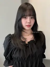 【韓国美髪‎💍髪質改善】🇰🇷韓国レイヤーカット🇰🇷＋プレミアム髪質改善トリートメント