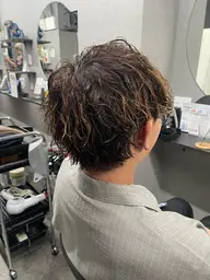 💥【人気No.1】カット+ツイスト・波巻きパーマ,ツイストスパイラルパーマ👨🦱💥