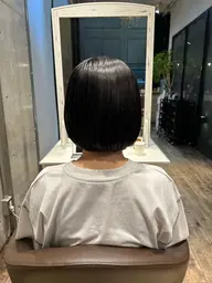 カット+弱酸性縮毛矯正+超音波トリートメント(モデル様募集中です!)
