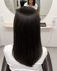 カット+髪質改善ストレート+TR|自然な艶髪へ