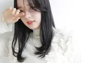 【　似合わせ✨カット＋透明感カラー】"  ミディアム・ロングレイヤー　"