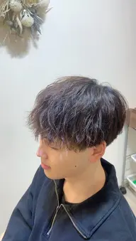 【メンズ カット】+【パーマ ツイストorツイストスパイラル】🌈