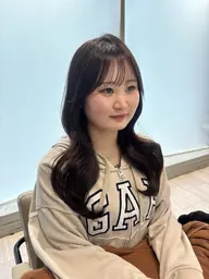 割れにくい🌷似合わせ前髪＋顔周りカットのみ✨️