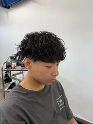 (7月限定)カット+波巻きパーマ