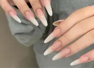【チップ長さだし】 ベイビーブーマーネイル