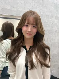 【平日限定🌷】韓国ガーリーヘアに💕カット➕透明感カラー超音波トリートメント⭐️