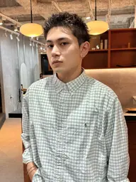 メンズカット+炭酸シャンプー🫧