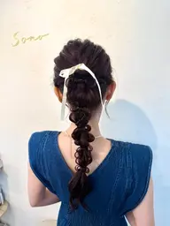 🎀【土日祝"編みおろし"限定ヘアセット(18、25のみ六本木店でのご案内)】お呼ばれ/推し活/イベントetc🎀