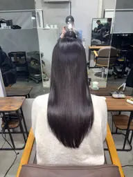 メンテナンスカット+縮毛矯正+カラー+クイックTR
