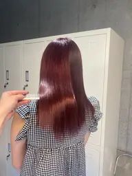 【✨ブリーチ無しで艶髪へ✨】韓国風ダブルカラー➕髪質改善3stepトリートメント🎀