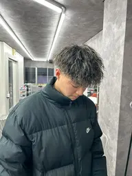 💛カットメッシュパーマ