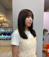 顔まわりレイヤーカット（シャンプーブロー付き）